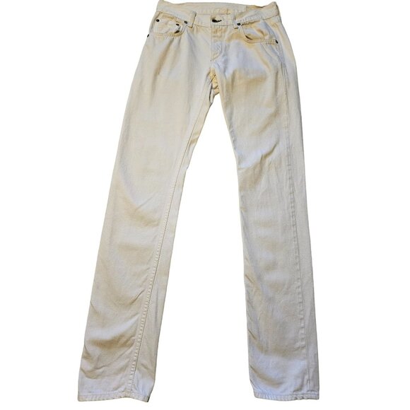 Rag & Bone Standard Issue Fit 2 Slim Leg Button Fly Selvedge Jeans Men Size 29 - Picture 3 of 11